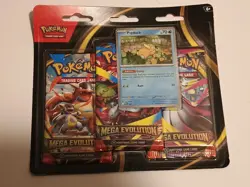 Pokemon TCG Mega Evolution (2) 3-Pack Blister Psyduck and Golduck New / Sealed - Image 2