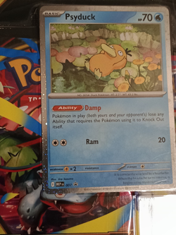 Pokemon TCG Mega Evolution (2) 3-Pack Blister Psyduck and Golduck New / Sealed - Image 3
