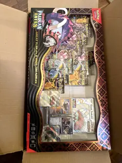 Pokemon TCG: Paldean Fates Great Tusk ex & Iron Threads ex Premium Collection x6 - Image 1