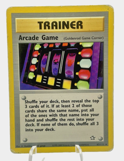 Arcade Game 83/111- Neo Genesis Non Holo Rare Trainer Pokemon HP - Image 1