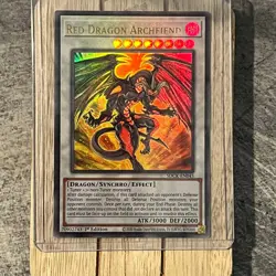 Yugioh Red Dragon Archfiend SDCK-EN045 | Ultra Rare 1st Ed NM - Image 1
