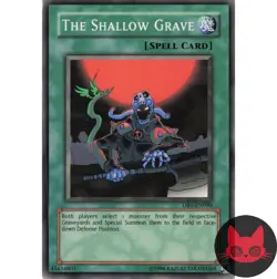 Yugioh The Shallow Grave DB1-EN090 Common NM - Image 1
