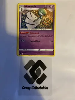 Pokemon Cards Gardevoir 069/195 Silver Tempest Non Holo Rare Mint Condition Card - Image 1