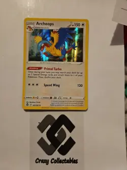 Pokemon Card Archeops 147/195 Silver Tempest Holo Mint Condition - Image 1
