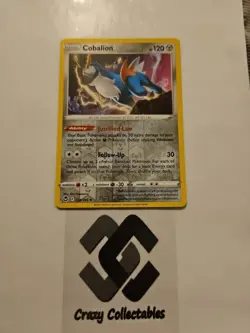 Pokemon Card Cobalion 126/195 Silver Tempest Reverse Holo Mint Condition - Image 1
