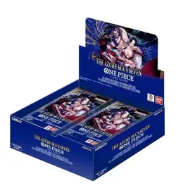One Piece Card Game OP14 EB04 The Azure Sea’s Seven Display English 24 PREORDER - Image 1