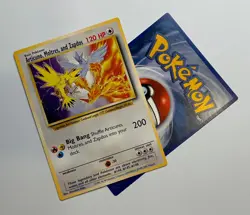 POKEMON Articuno Moltres Zapdos Jumbo PROMO Card 1999 Wizards Legendary - Image 4