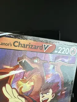 Pokemon Card Lance’s Charizard V SWSH133 Celebrations Black Star Promo Played - Image 4