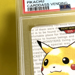 Pokemon Card Japanese【Pikachu】No.025 PSA8 Non Holo Carddass Vending Bandai Red - Image 3