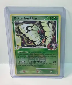 Butterfree FB 17/147 Supreme Victors Crosshatch Pokemon League Promo Card - Image 1