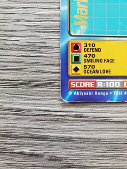 MarineAngemon BO-34 Gold Rare Digimon Card 1999 Bandai MP - Image 2