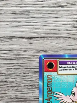 MarineAngemon BO-34 Gold Rare Digimon Card 1999 Bandai MP - Image 5