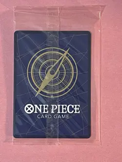 Alt-Art Monkey D. Luffy Super Pre-Release Promo P-001 One Piece Card Game Sealed - Image 2