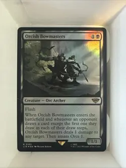 Orcish Bowmasters Foil Card #103 the Lord of the Rings Magic: The Gathering - Image 1