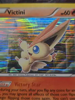 Victini 23/113 Legendary Treasures Holo Rare Pokemon Card - Image 2