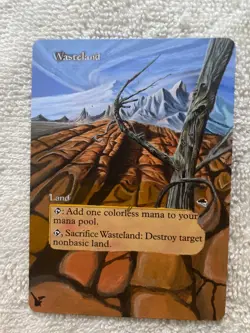 wasteland, borderless, alter art, - Image 1