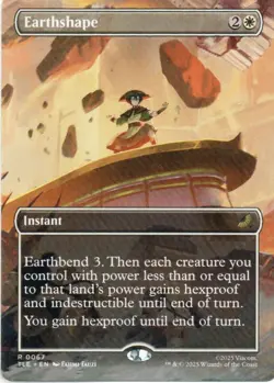 MTG: Avatar: Eternal-Legal: Borderless Earthshape: Lightly Played Condition - Image 1