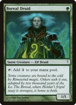 Boreal Druid 1x MTG Magic Coldsnap NM Magic The Gathering - Image 1