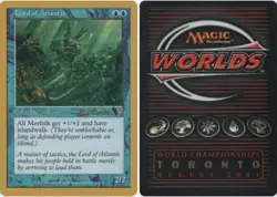 1 x Lord of Atlantis - Alex Borteh - 2001 - World Championship (Gold Bordered) - - Image 1