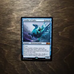 Cavalier of Gales - Core Set 2020 - MTG M20 EDH elemental knight NM - Image 1