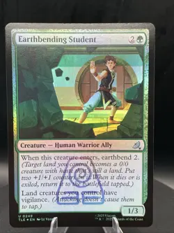 Earthbending Student - #249 (Foil) - Avatar - Mtg - Image 1