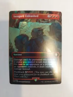 Isengard Unleashed (Borderless) Commander: the Lord of the Rings: Tales of... - Image 1