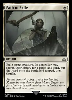 1x Path to Exile - NM - Assassin's Cred- SPARROW MAGIC - Image 1