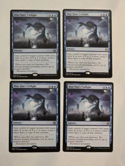 4x Blue Sun's Twilight - Phryexia All will be One - Near Mint - MTG - Image 1