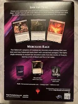 Magic: The Gathering Commander 2019 Deck - Merciless Rage - Image 2
