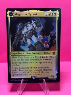 Megatron, Tyrant - BOT - Transformers - Foil Mythic - NM - MTG - Image 1