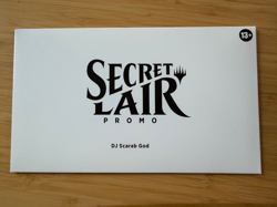 Magic: The Gathering MTG - Secret Lair - DJ (The) Scarab God Near Mint SEALED NM - Image 1