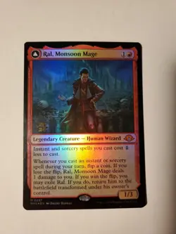 Ral, Monsoon Mage NM Foil Mythic Prerelease Promo Modern Horizons MH3 MTG - Image 1