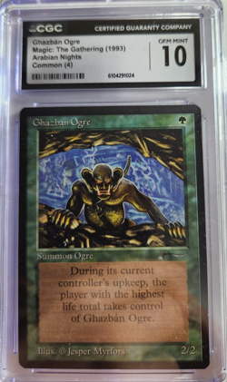 Ghazban Ogre - Arabian Nights 1993 Graded 10 by CGC - Image 1