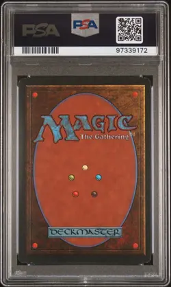 MTG Magic The Gathering Dual Lands Revised Savannah PSA NM-MT 8 - Image 2