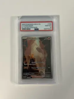 PSA 10 Charmander 168/165 Illustration Rare SV Pokemon 151 - English - Image 3