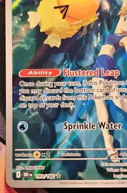 Pokemon TCG Misty's Psyduck Scarlet & Violet 193/182 Destined Rivals IR - Image 4