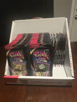 Pokemon TCG Phantasmal Flames Blister Booster Pack Lot of 55 - Image 1