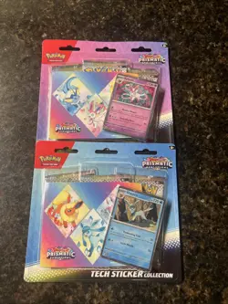 Pokemon Prismatic Evolutions Sticker Tech - Image 1