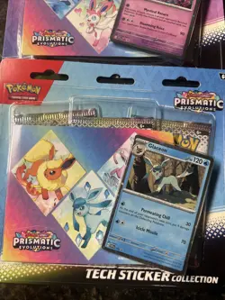 Pokemon Prismatic Evolutions Sticker Tech - Image 2