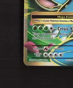 Mega Venusaur EX 100/108 Evolutions Full Art Ultra Rare Holo Pokemon Card MP - Image 5