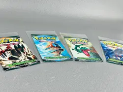 Pokemon Ex Emerald booster pack x4 artwork bustine aperte/empty - Image 2
