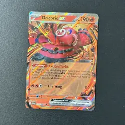 Oricorio ex Double Rare 018/094 Me02: Phantasmal Flames Holo POKEMON NEAR MINT - Image 1