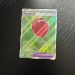Air Balloon Ultra Rare 166/132 Me01: Mega Evolution Holo POKEMON NEAR MINT - Image 1