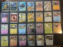 Lot Of 27 Pokemon Rare Ultra Promo Holo Reverse Black Gold Stars Prismatic Sv - Image 1