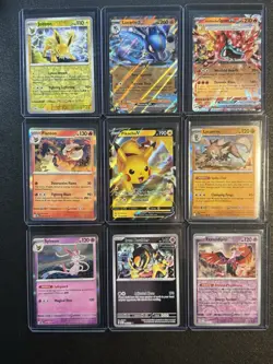 Lot Of 27 Pokemon Rare Ultra Promo Holo Reverse Black Gold Stars Prismatic Sv - Image 3