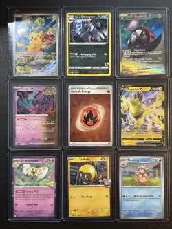 Lot Of 27 Pokemon Rare Ultra Promo Holo Reverse Black Gold Stars Prismatic Sv - Image 4