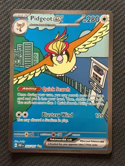 Pidgeot ex 225/197 Obsidian Flames |NM| Pokemon TCG - Image 1