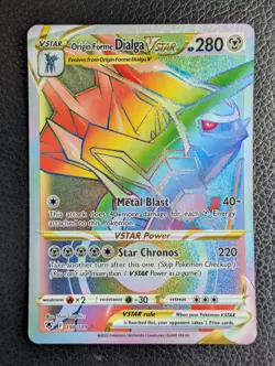Origin Forme Dialga VSTAR - 198/189 Astral Radiance (Pokemon) Rainbow Rare - Image 1