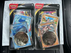 Pokemon Mega Evolution Lot of 2 Premium Checklane Blisters Wailord & Lycanroc - Image 1