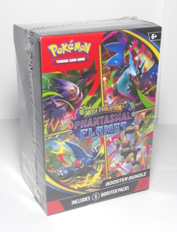 POKEMON TCG - MEGA EVOLUTIONS PHANTASMAL FLAMES - SEALED - BOOSTER BUNDLE - Image 1